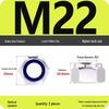 4.8-Grade Galvanized Black Nylon Anti-Loosening Self-Locking Nut for M3-M10 Threads