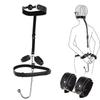 SM Restraint Set Including Anal and Set One-piece Hook, Gag, Handcuffs, Belt.