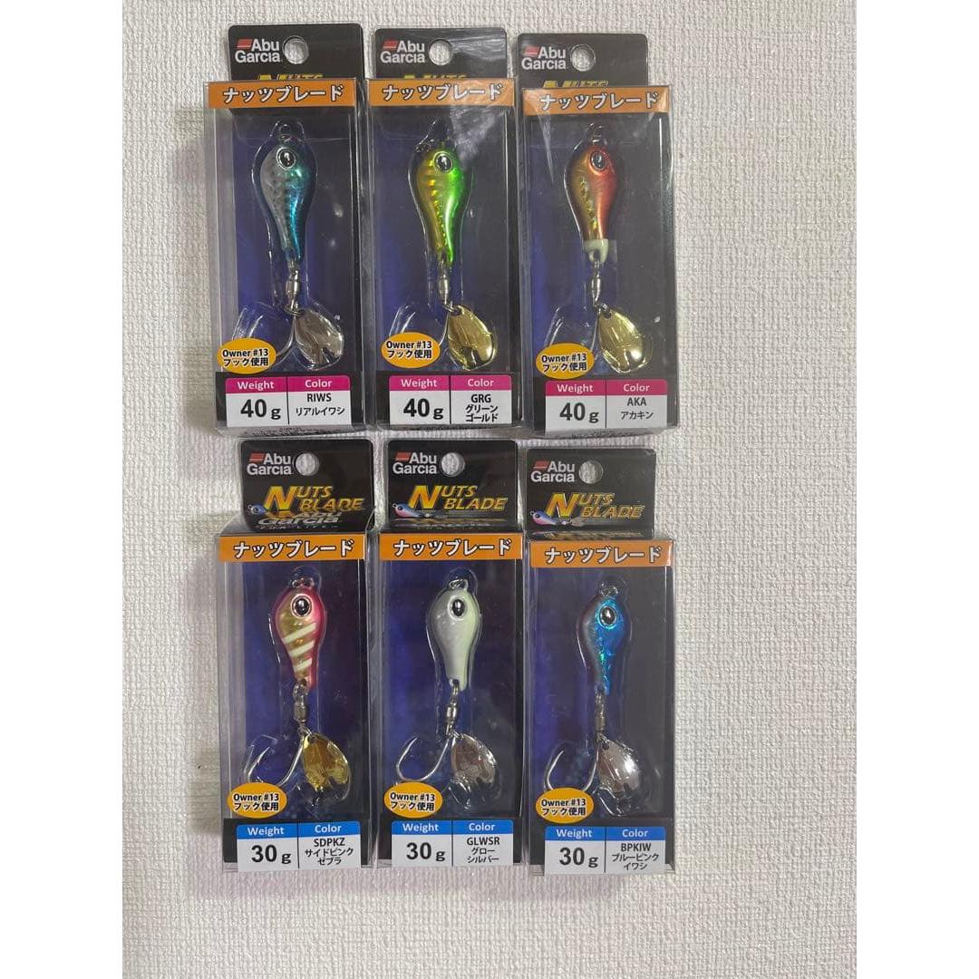 Б/У Новые Abu Garcia Nut Blade 30г 3 шт 40г 3 шт