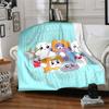 Custom Name LankyBox Theme Printed Blanket - Perfect for Couch, Bed, Travel & Outdoor Use | Machine Washable, Cozy & Durable.