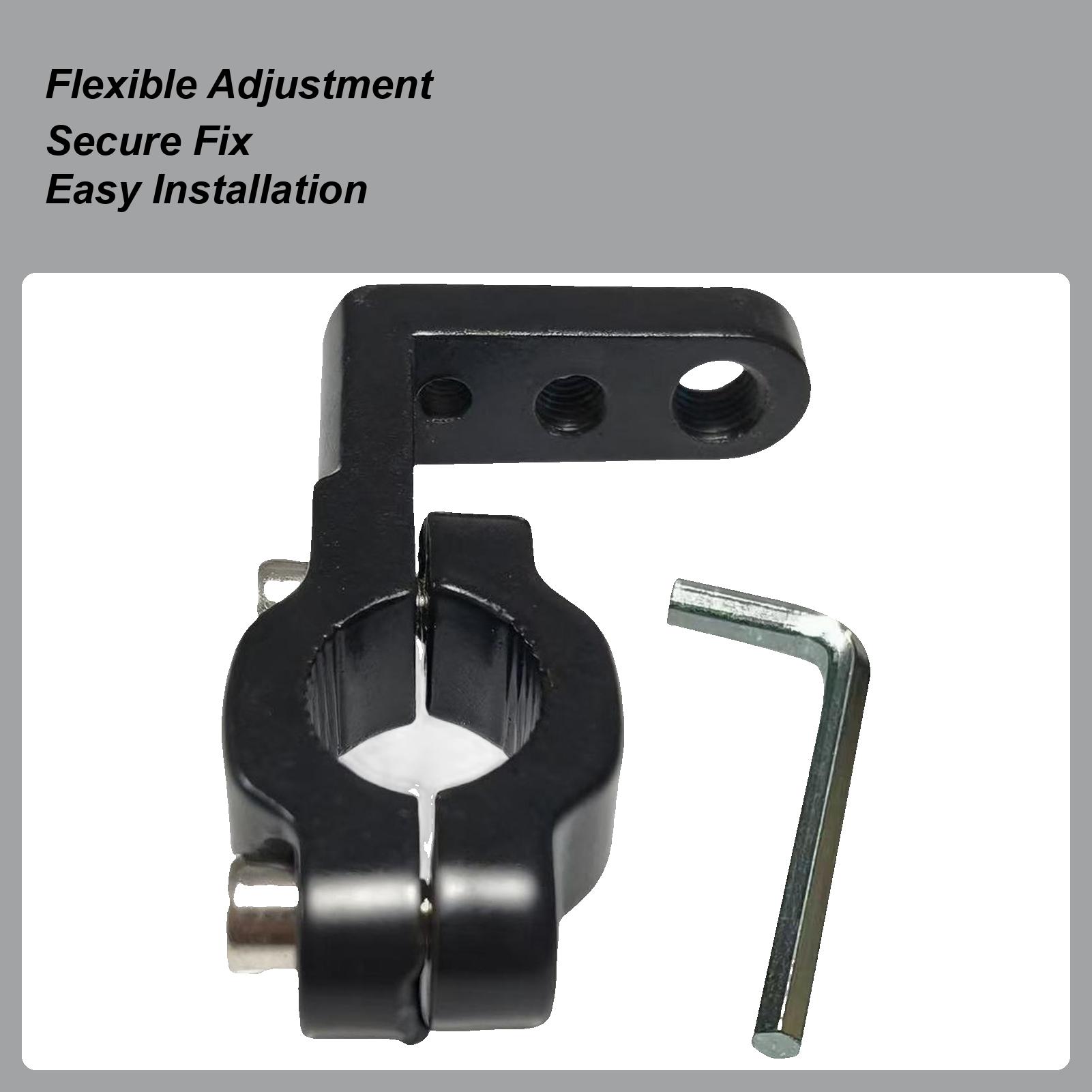 

Motorcycle Light Bracket Adjustable Handlebar Clamp Fog Light Auxiliary Mounting Holder For Night Riding Outdoor Adventure Urban China Mainland