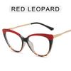 Blue Light Glasses Women Fashion Cat Eye Glasses Transparent Female Vintage Anti Fatigue Computer Eyeglasses Men Plain Glasses