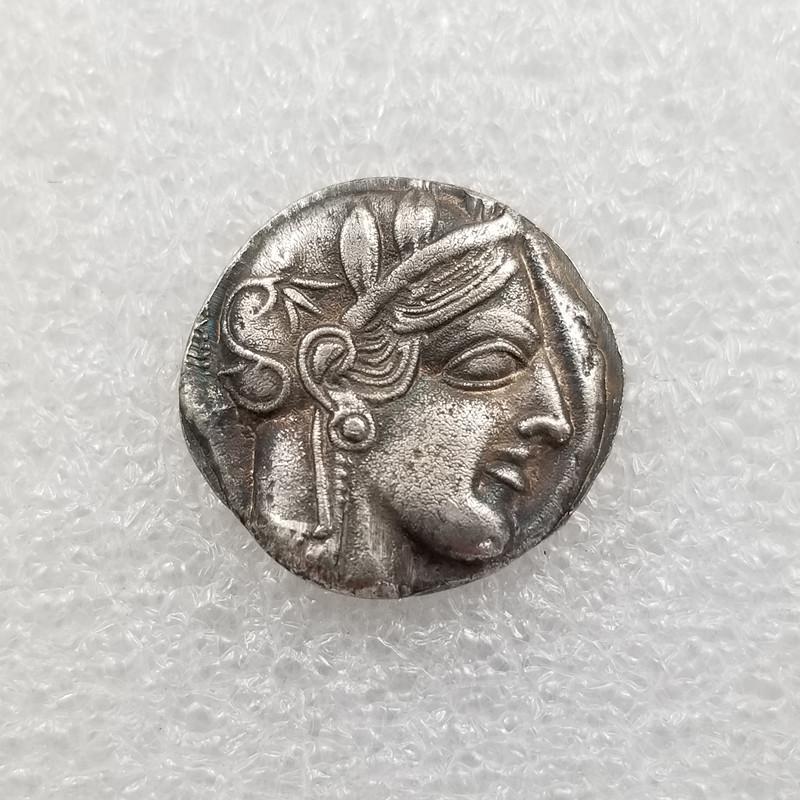 Antique Greek Moon Goddess Coin Pendant None