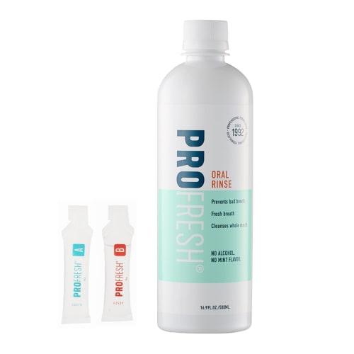 

ProFresh Oral Rinse Mouthwash (Officially Imported) Colorless, Single Container, 500ml, for Bad Breath Care