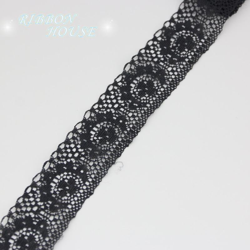 (10 Yards/roll) 40mm White Lace Fabric Webbing Decoration Love Gift Packing Material Rolls