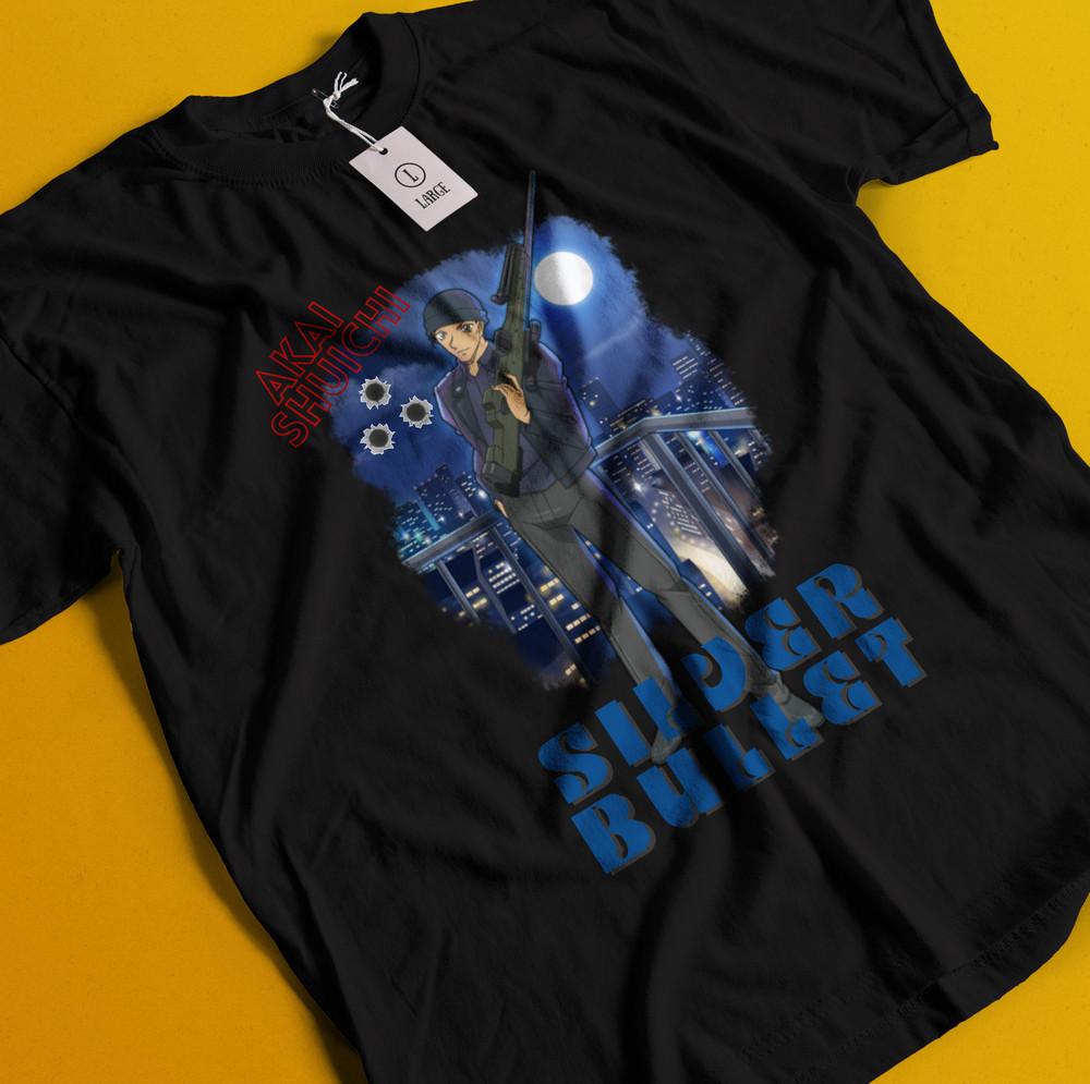 

Detective Conan T-Shirt Akai Shirt Case Closed Tee Vermouth Tshirt Haibara Ran 4XL