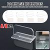 4/8Pcs Acrylic Aquarium Lid Handles Transparent Fish Tank Lid Handle Adhesive Glass Lid Handle Replacement Aquarium Accessories