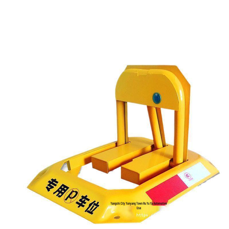 Octagonal Ground Lock: Thickened Anti-Collision Parking Bollard
