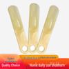 Compact Plastic Shoe Horn - Travel-Friendly Imitation Cow Horn