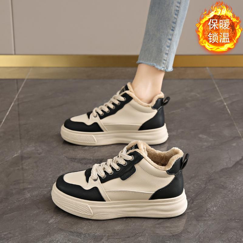 Spring casual board shoes new lightweight sports shoes warm cotton shoes