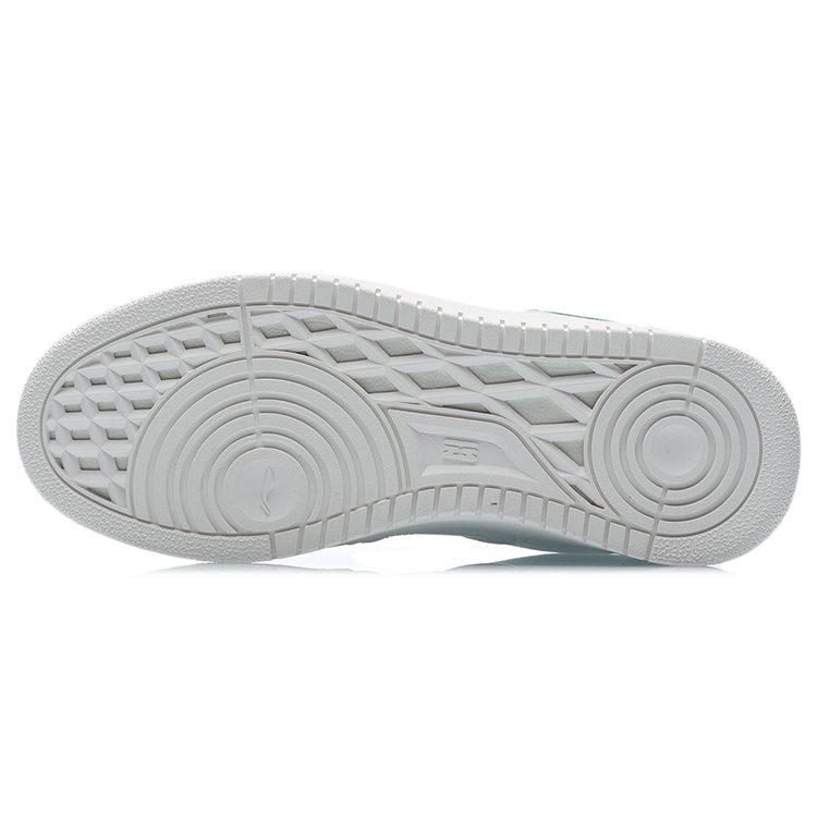 Li Ning Tianji Collection Slip Resistant, Abrasion Resistant, Lightweight Low Top Skateboard Shoes Women's White Green AGCP362-15