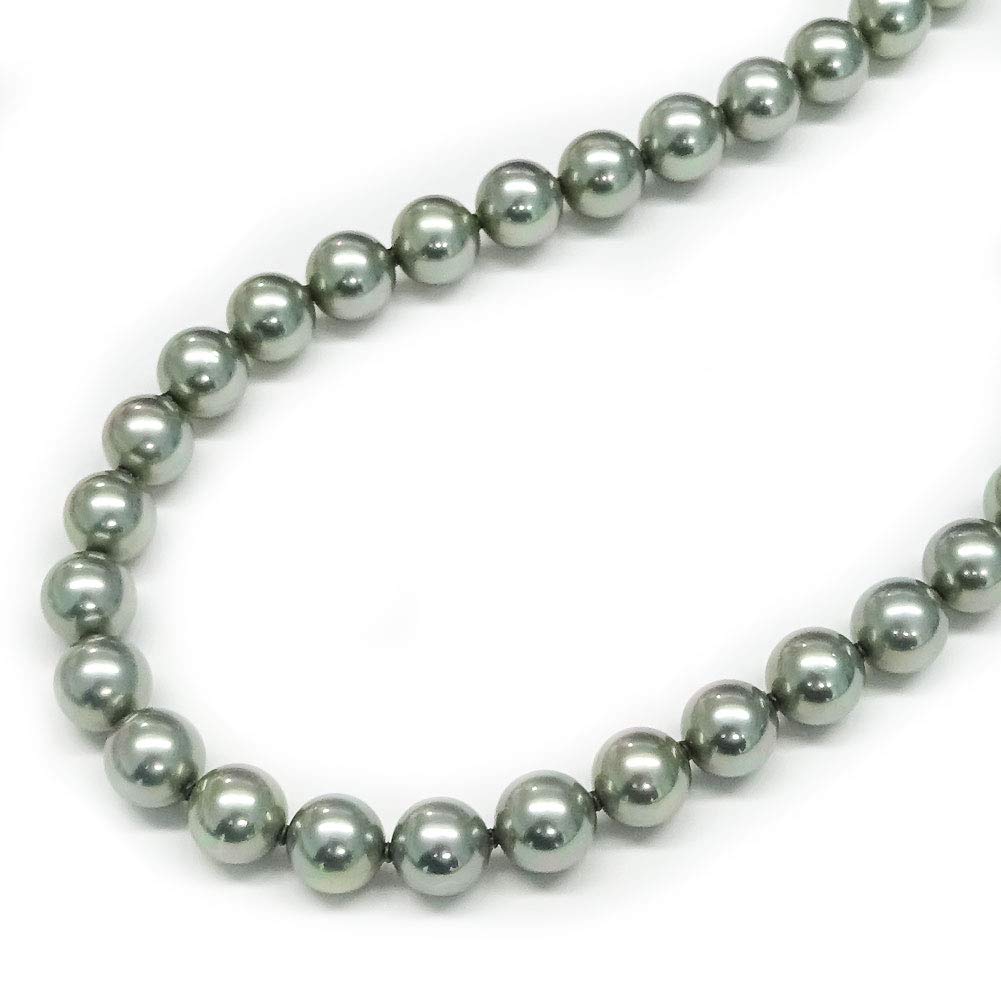 

and My Jewelry Hanadama Shell Pearl Necklace Type in Wrapping [You Box] 9.0mm 43cm/9934/Gray Made Japan [Gift Included]