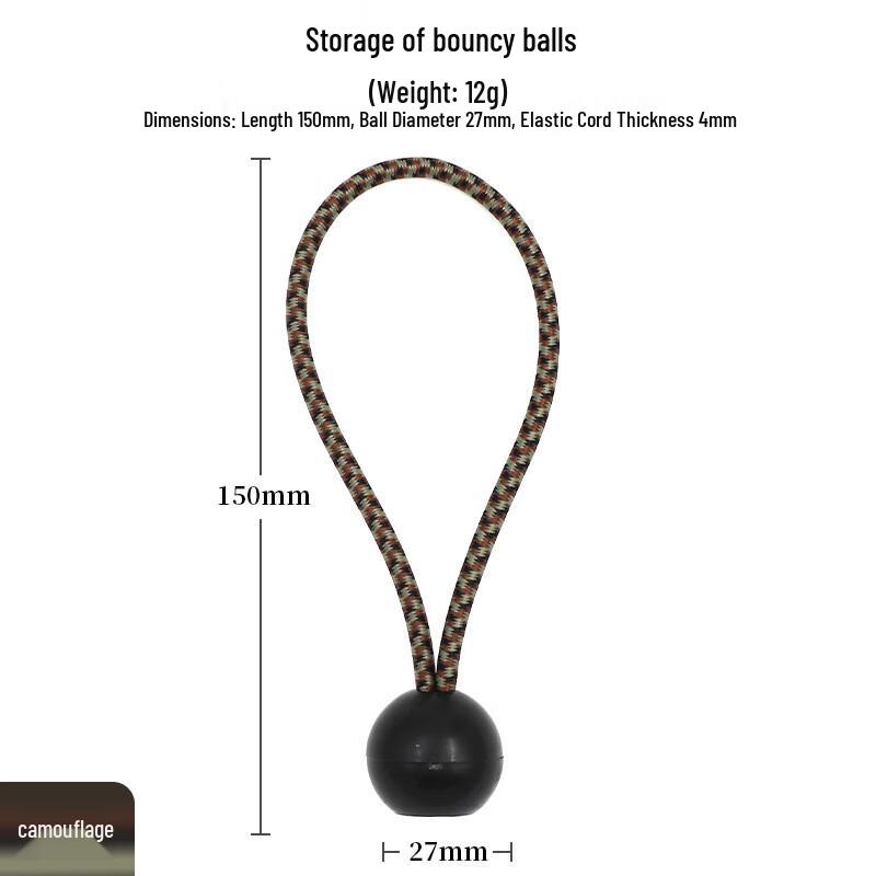 Outdoor Elastic Tie-Down Straps