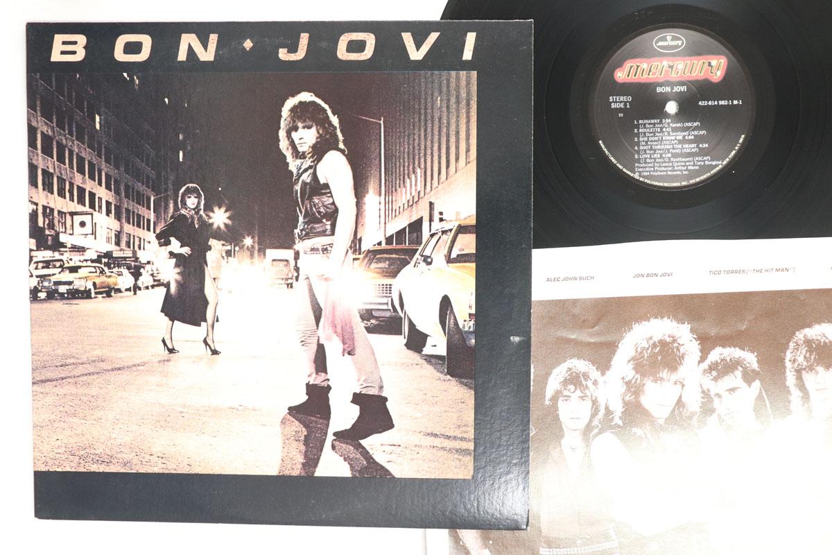 LP Пластинка BON JOVI Bon Jovi 4228149821M1 MERCURY 1984 США Рок Б/У