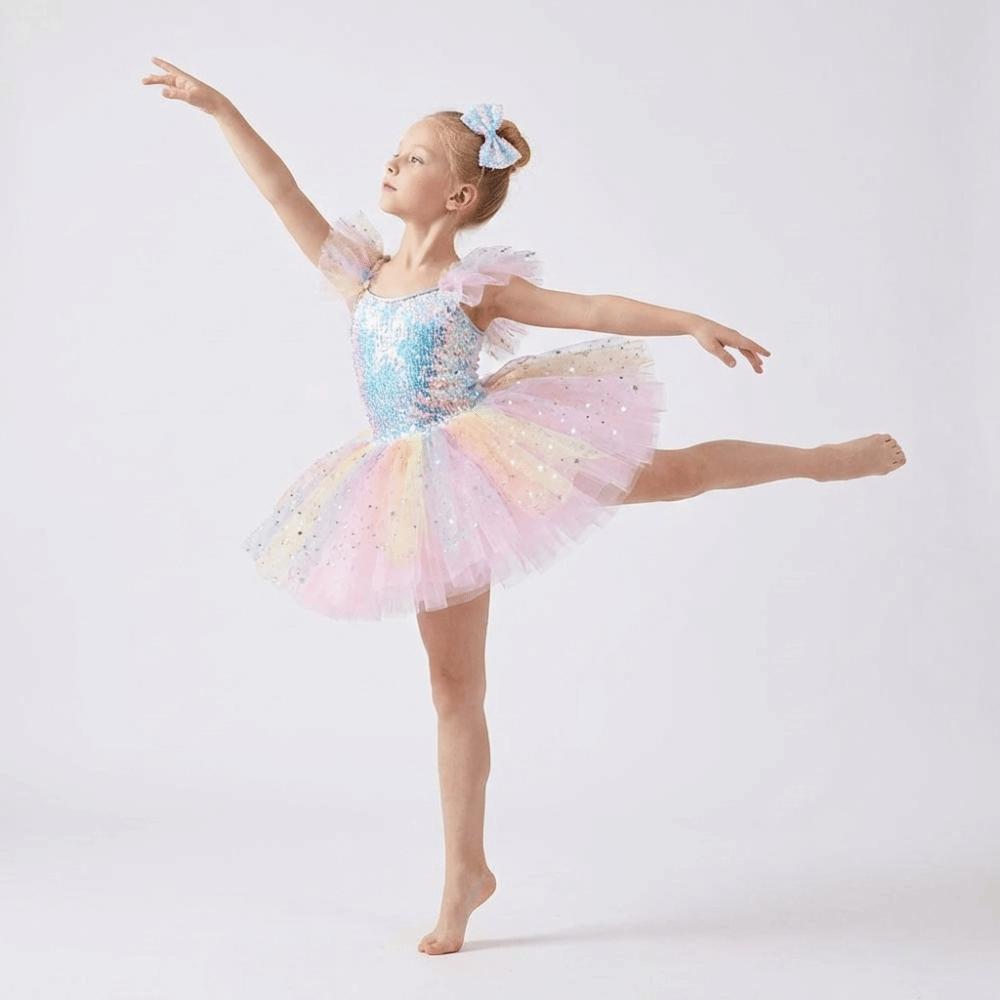 Romantic Ballet Tutu Skirt Puffy Princess Dress Fashion Performance Costume  Dance