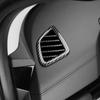 For KIA Carnival KA4 -2026 Car Tuning Carbon Fiber Front Upper Air Vent Cover Trim Interior Accessories LHD