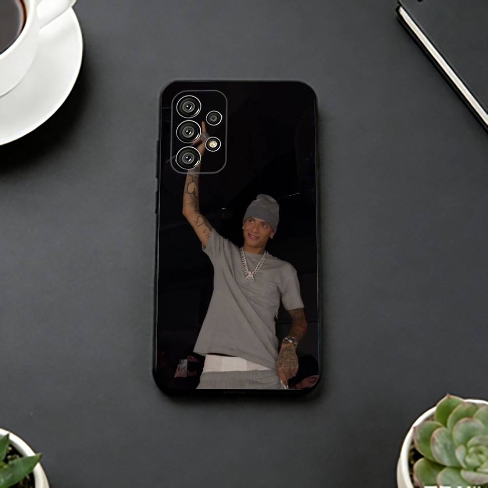 Rapper C-Central Cee Phone Case For Samsung S25,S24,S21,S22,S23,S30,Ultra,S20,Plus,Fe,Lite,Note,10,Black Cover