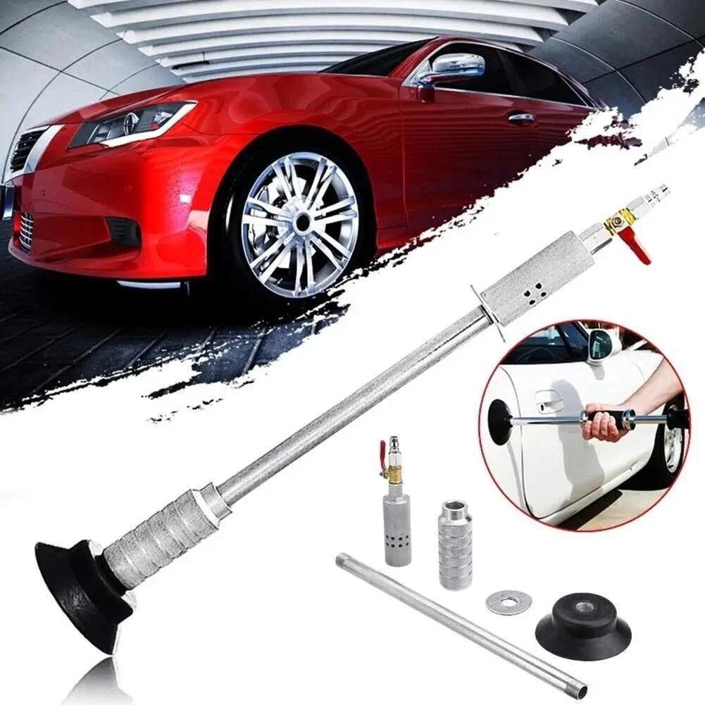 Car Air Pneumatic Dent Repair Puller Slide Hammer Kit Auto Dent Remover Metal Rubber With Suction Cup Car Body Repairing Tools