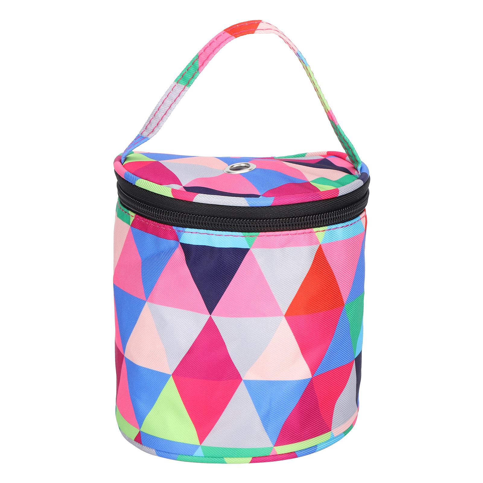 

Сумка для хранения крючков и ниток, органайзер для хранения пряжи, сумка-тоут для вязальных инструментов, многоцветная