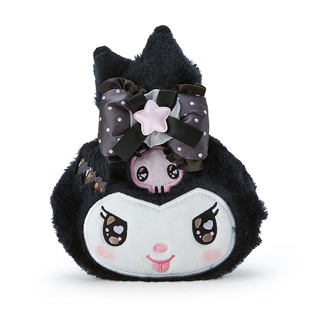

Sanrio Kuromi Face Shape Drawstring Black (Ромиаре) 816035