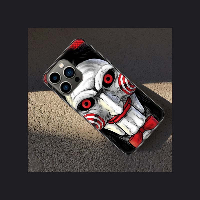 

Saw Jigsaw Killer Hhorror Phone Case For Apple Iphone 16 15 Plus Soft 13 12 Mini Cover 11 14 Pro Max Capa X XS XR 8 7 Shell Coqu iPhone 15 Pro