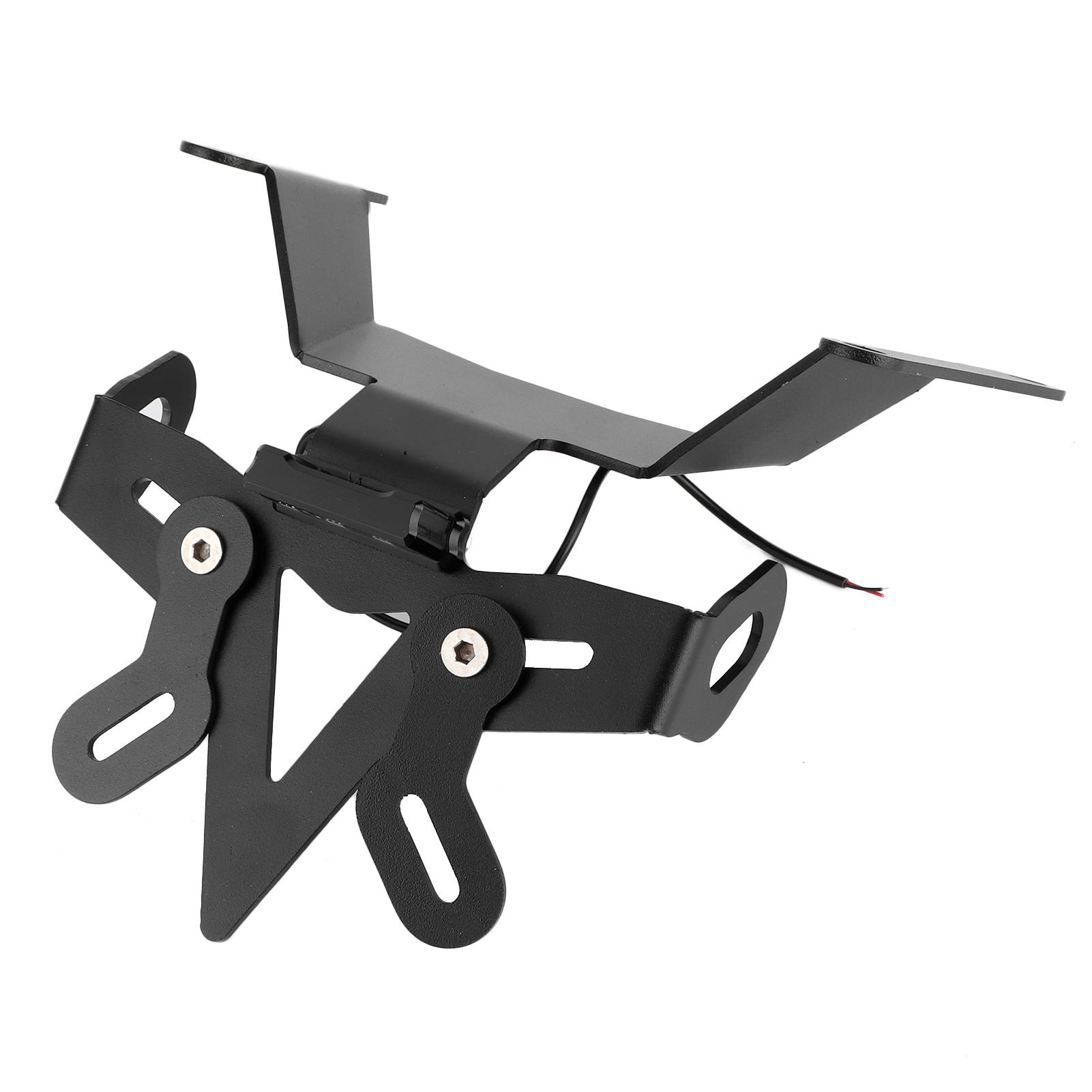 

Motorcycle Fender Eliminate License Plate Holder with LED Fit for CB650R CBR650R 2019‑2020