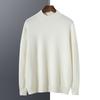 New Cashmere Sweater Men's Semi-turtleneck Pure Cashmere Sweater Men's Loose Bottoming Cashmere Knitted Sweater