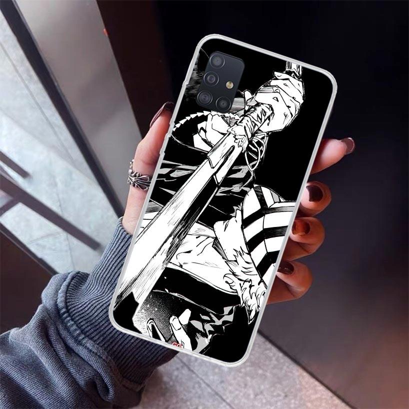 Bleach Kisuke Urahara Phone Case For Samsung Galaxy A52 A51 A50S A32 A22 A12 A02S A72 A71 A31 A70 A30S Note 20 Ultra 10 Plus S10