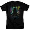 Batman Knight Lights T Shirt Licensed Comic Book Tee Black