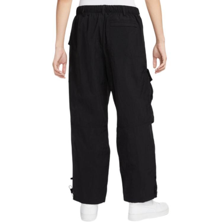 Nike Casual Pants Men's Black Moderate Cargo Pants FQ3869-010