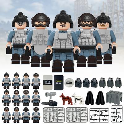 M8124 Militärische schnelle Reaktionskraft Actionfigur Bausteine für Kinder