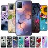 Pour Vivo V21 5G Coque V21e Housse Loup Chat Animaux Silicone Souple Coques Arrière Pour Vivo V21 4G 5G V2050 Coque de Téléphone VIVOV21e Fundas