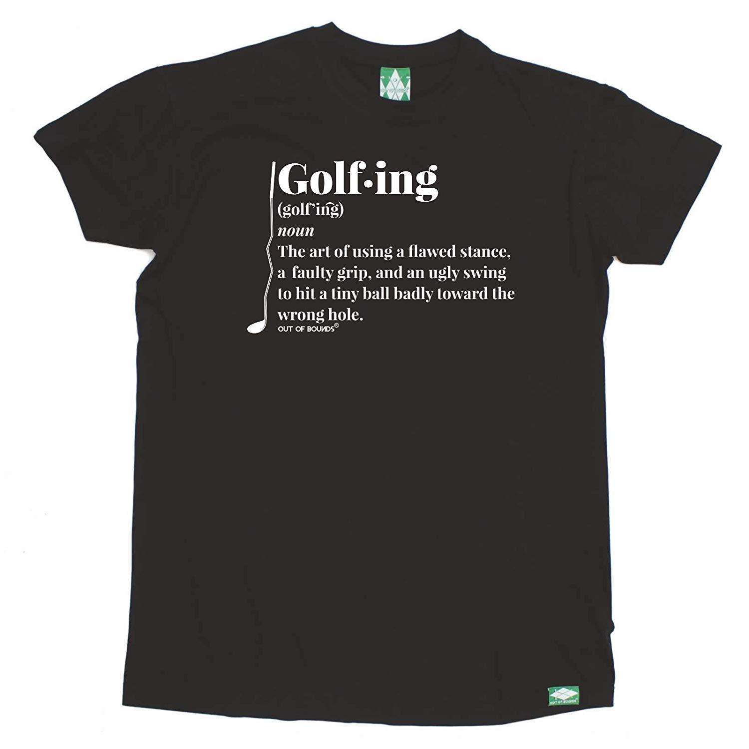 

Футболка унисекс Out Of Bounds Golf TeeGolf Noun