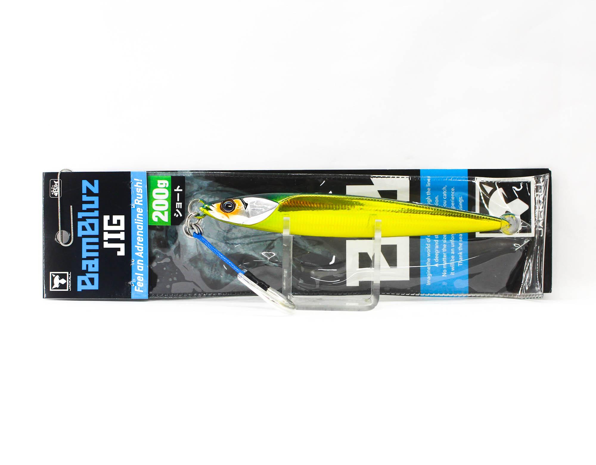

Jackall Metal Jig Bambluz Short 200 грамм Grikin Slim Border HL (3368)