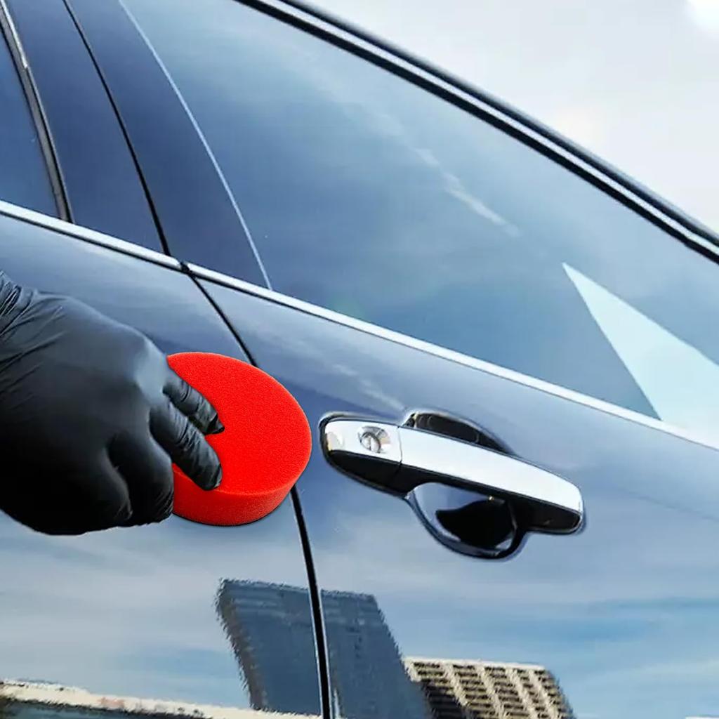 Polish Sponge, Car Wash Sponge, Fine Polishing Pad - For Tire Applicator Dressing Shine