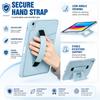 Wrist Band Stand Cover For iPad 12th A19 11th A16 Pro 11 Air 4 5 10.9 Air 11 M2 M3 M4 10.2 7th 8th 9th 9.7 5th 6th Mini 6 7 Case