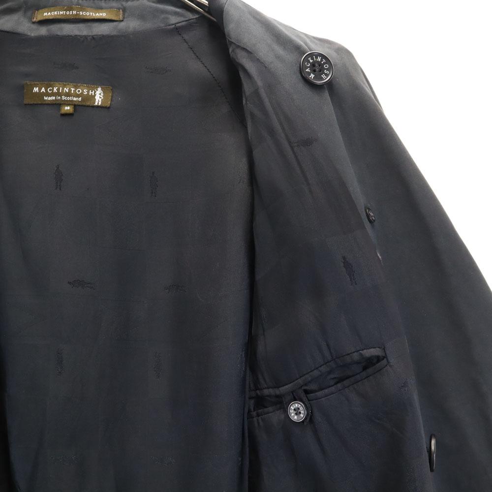 MACKINTOSH SCOTLAND Made in the UK trench coat 36 Black series Men's Used