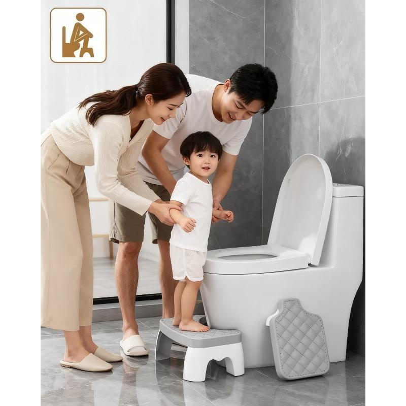 1PC Waterproof Squatty Potty Toilet Stool Toilet Foot Stool Squat Stool For Pregnant Woman Children Adult Old People