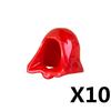 MOC Figure Soldato Città Casco Blocchi da Costruzione Accessori Cappellino da Baseball Sci Cappello da Strega Cowboy Ufficiale USA Bandito Mattoncino Giocattolo Regalo J022