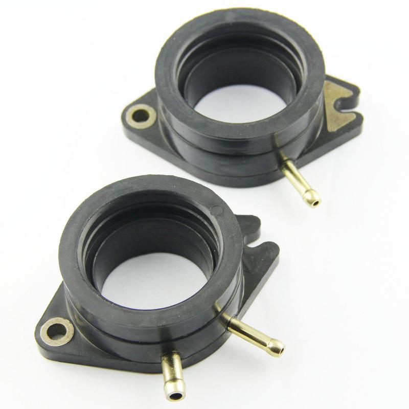 Motorcycle Carburetor Adapter Inlet Intake Pipe Rubber Mat For Yamaha  XV700 XV750 XV920 Virago 750 700 920 24M1358601 1TA135860