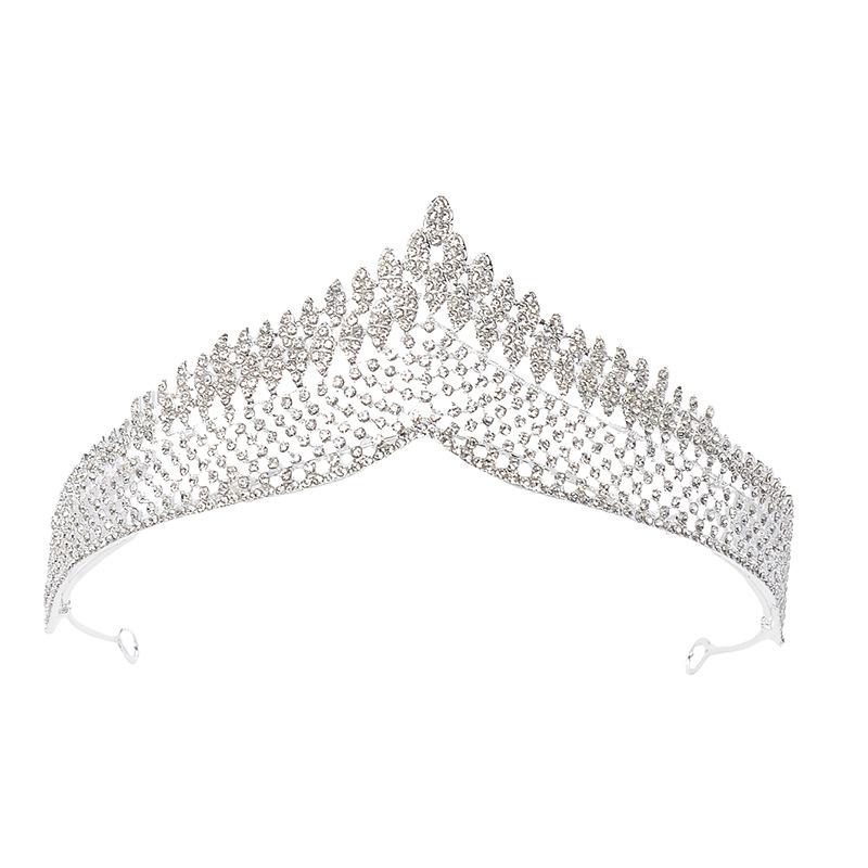 

Свадебная корона из сплава в стиле ретро, ​​антикварные свадебные аксессуары для волос