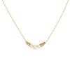 MIKIMOTO  Necklace gold K18 yellow gold/Akoya Pearl Women