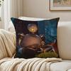 Adventure Movie The WWild RRobotS Cushion Cover Linen Pillowcase Soft  for Sofa Bed Home Room Decor