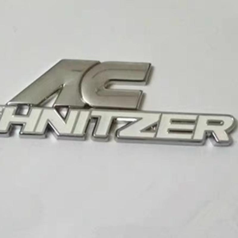 AC SCHNITZER Metal Grille Emblem Trunk Rear Badge Sticker 3D Metal Car Badge