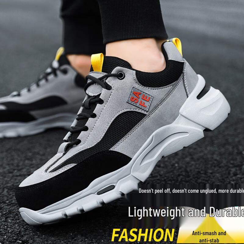 Jingtu Men s Steel Toe Safety Work Shoes 1103 38