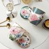 WOOCH Butterfly Ceramic Lidded Mug Gift Set