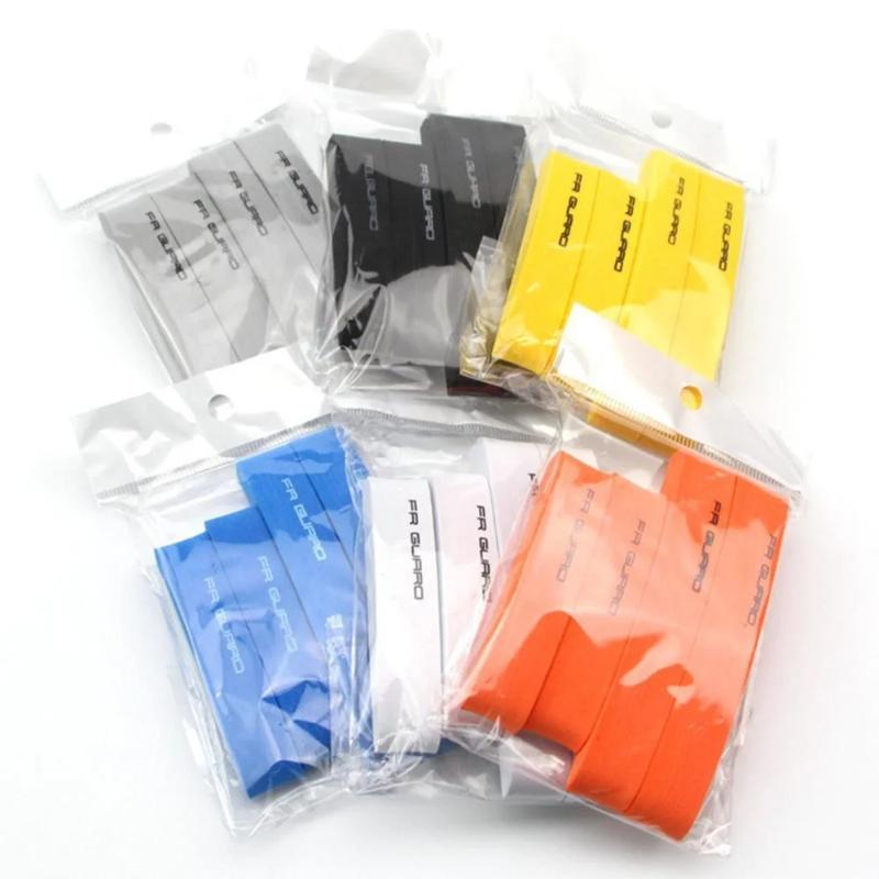 4Pcs Protetor de porta de carro Tira de proteção Protetor de arranhões Adesivos de borracha para para-choques de carro Proteção de borda de porta de carro Decoração de carro