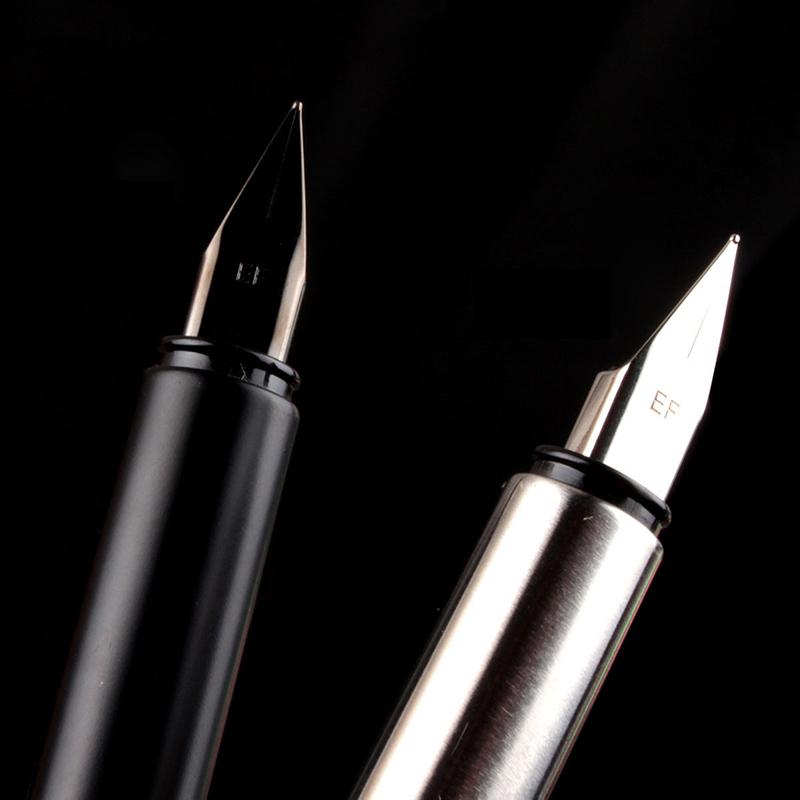 Jinhao 35 Series Luxury Pen Metal Barrel Ergonomic Rod Fountain Pens, Lightweight Aesthetic Stationery, Dual-use Ink and Ink-Sac
