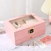 2024 New High-end Jewelry Jewelry Box Storage Box Ring Earrings Ear Studs Bracelet Necklace Jewelry Storage Gift Box Display Box