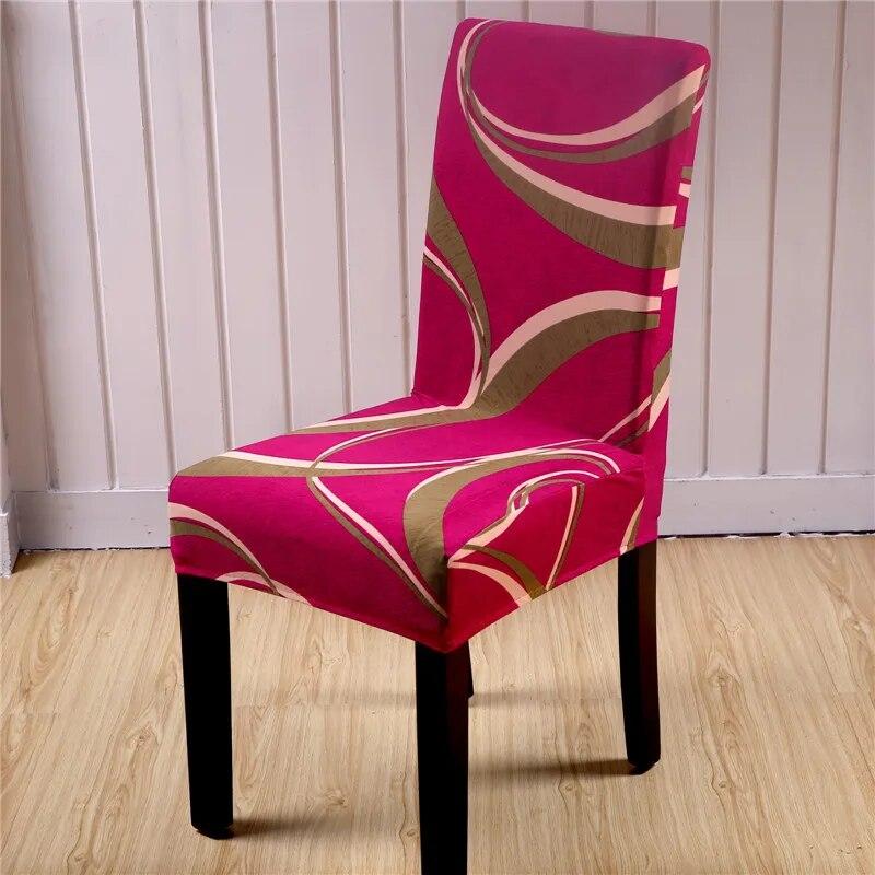 Elastic Chair Slipcover Case Stretch Chair Covers for Wedding Hotel Banquet Dining Room Spandex Dining Chair Cover